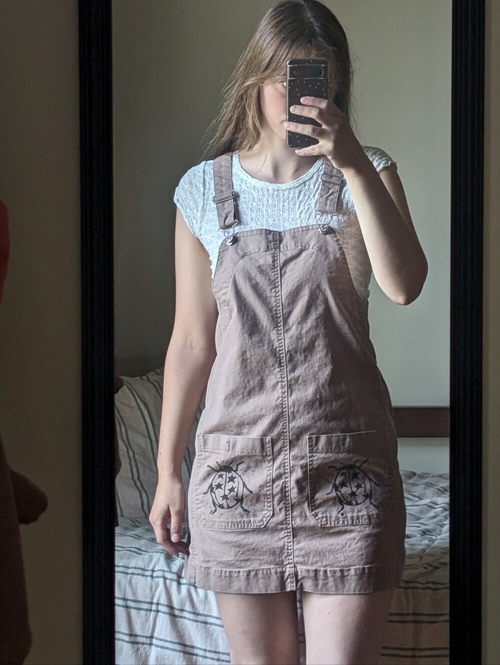Noah Kahan Concert Brown Denim Dress Size Small